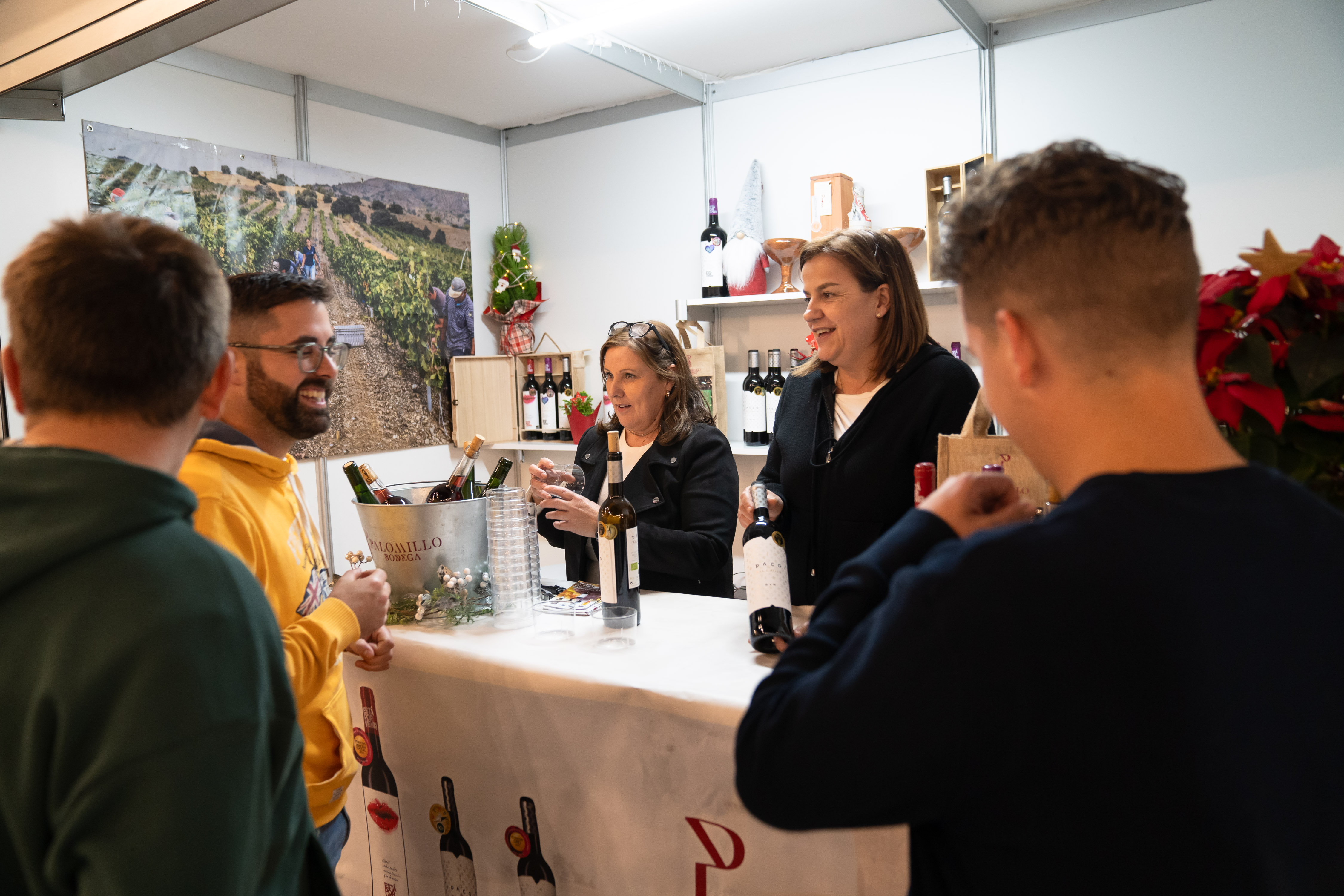 feria sabores almeria navidad bodegas palomillo