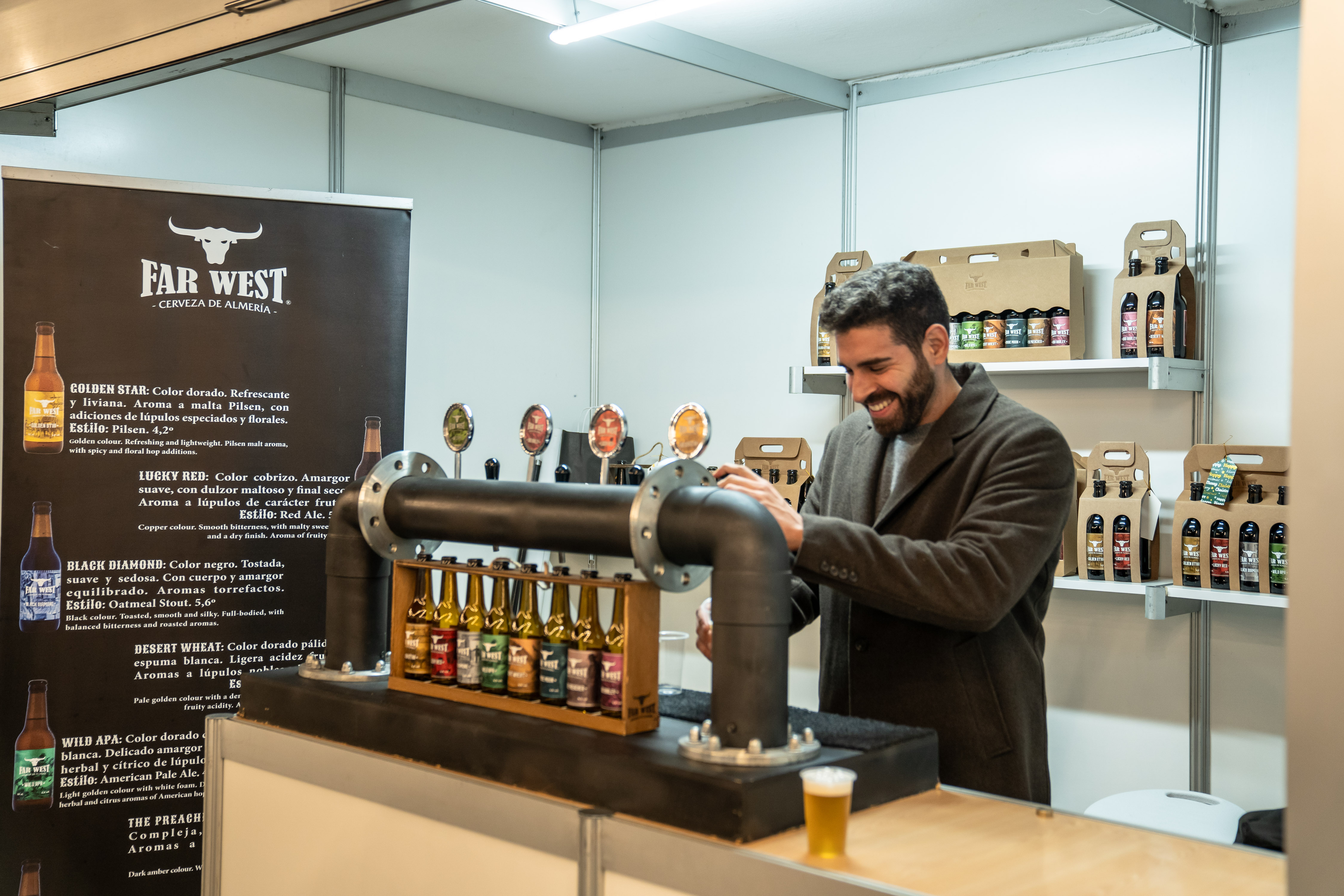 feria sabores almeria navidad cerveza far west