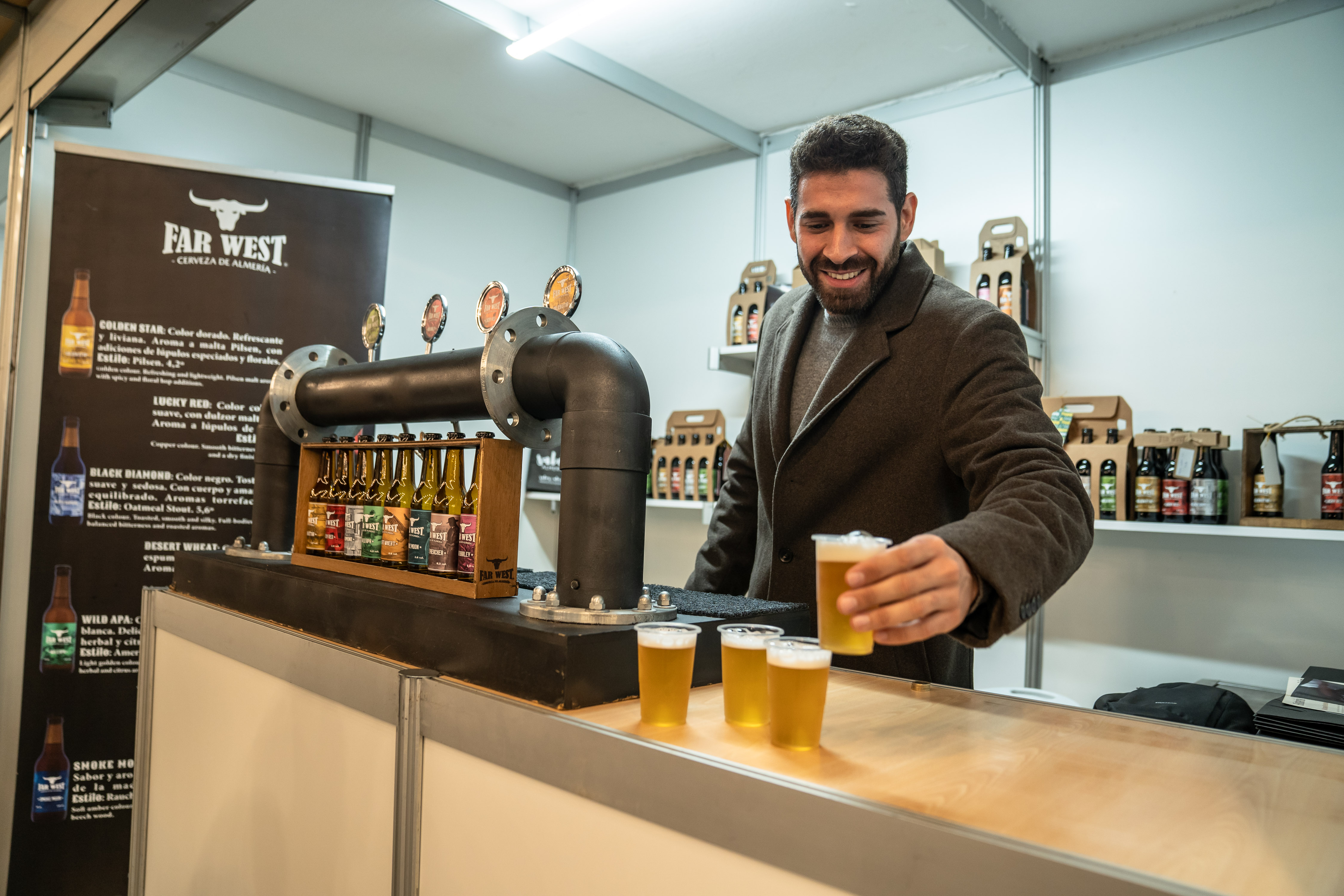 feria sabores almeria navidad cerveza far west