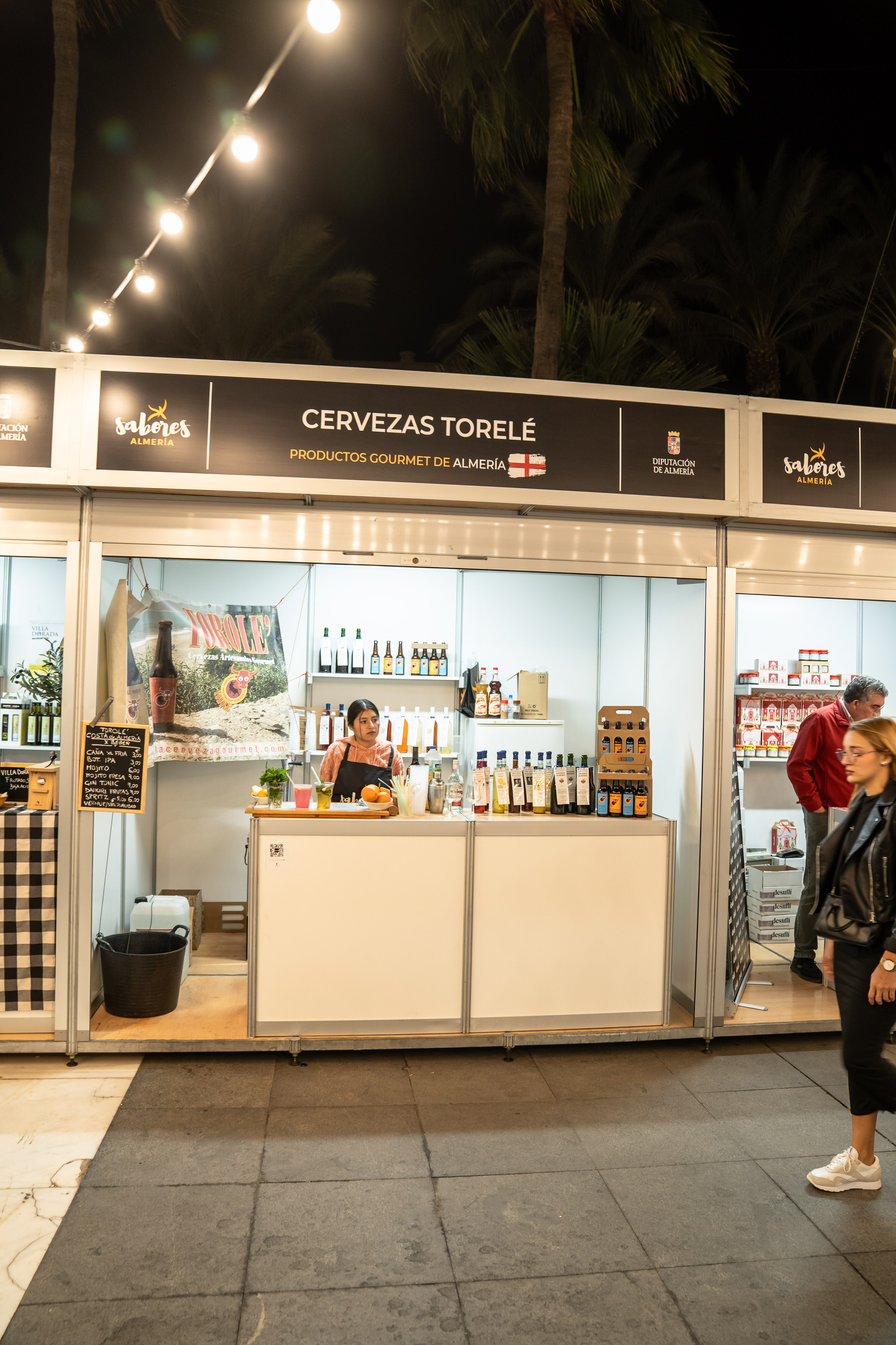 feria sabores almeria navidad cervezas torele