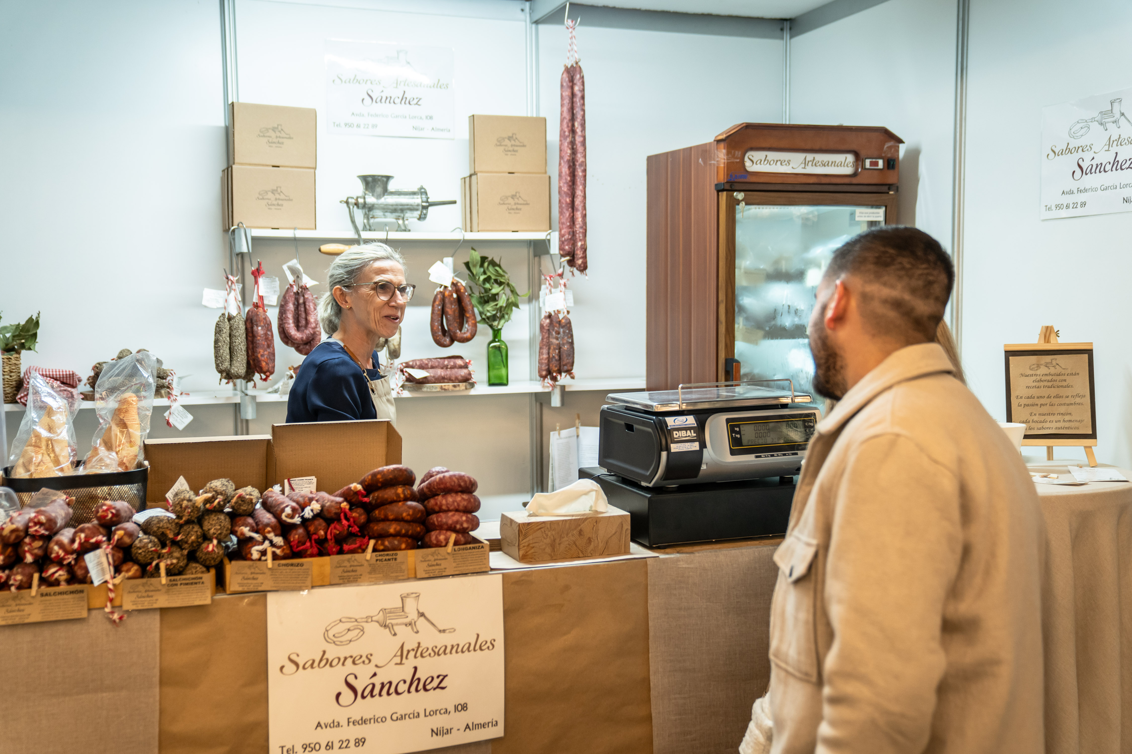 feria sabores almeria navidad carnicas hermanos sanchez