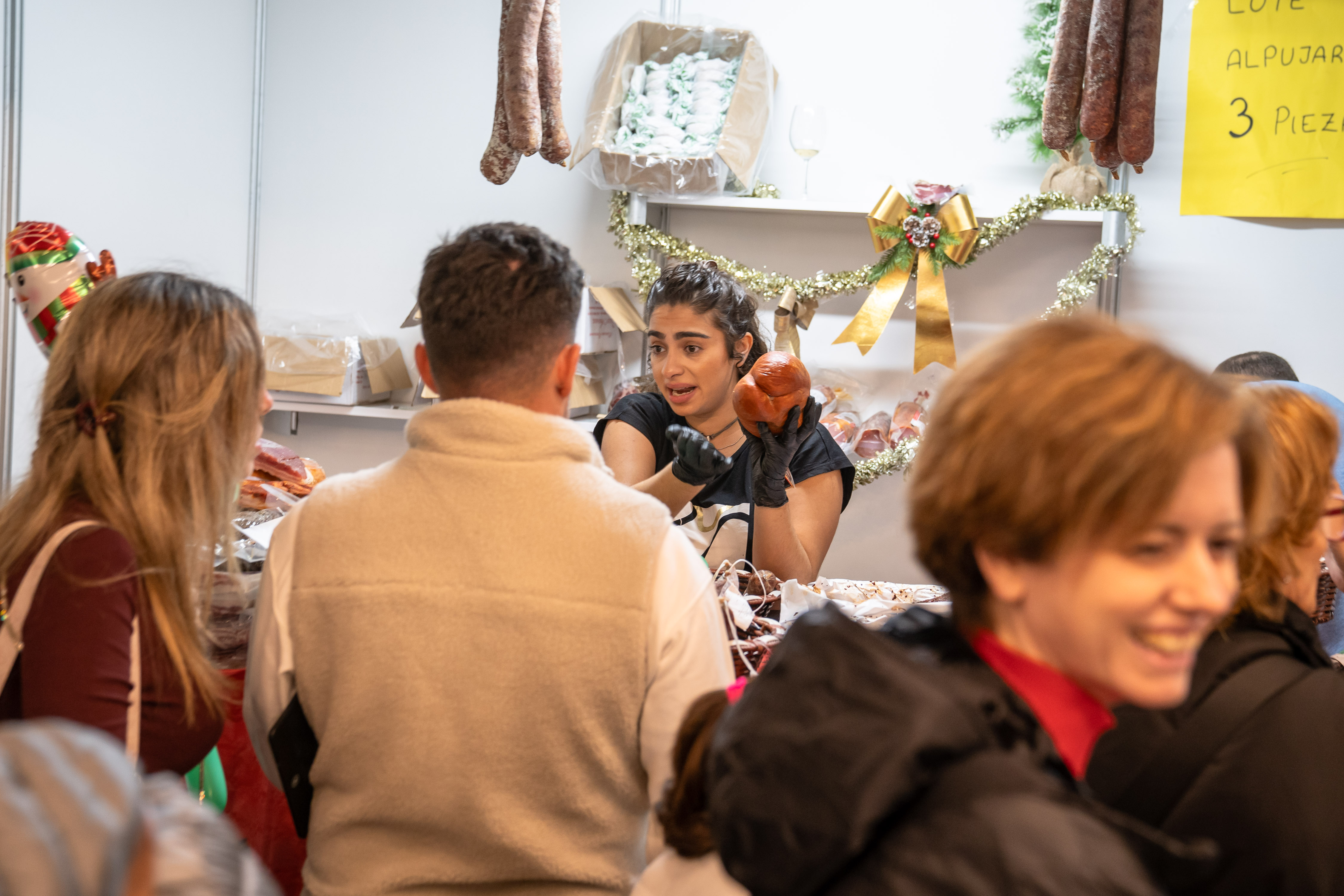 FERIA SABORES ALMERIA NAVIDAD EMBUTIDOS ALPUJARREÑOS