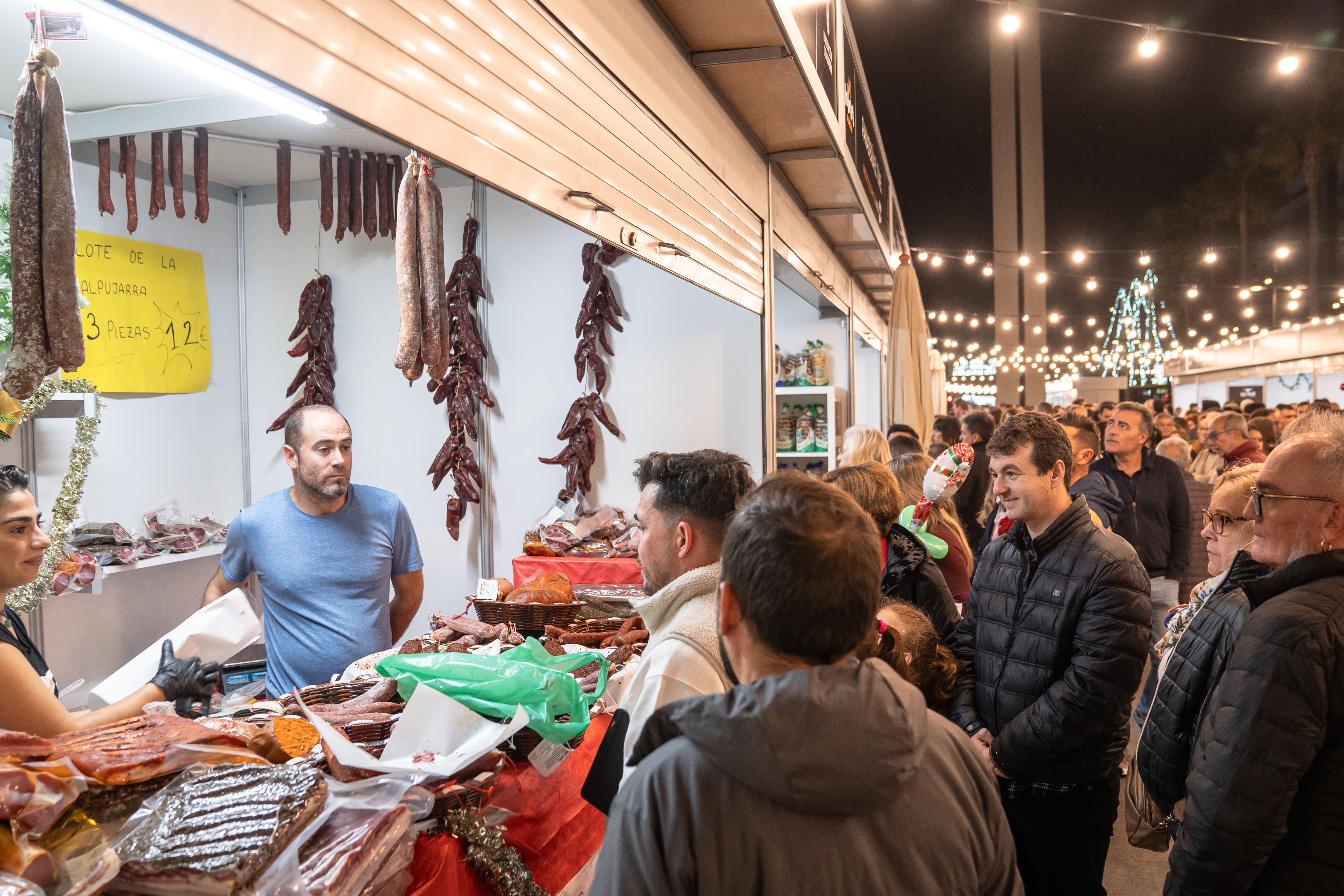 FERIA SABORES ALMERIA NAVIDAD EMBUTIDOS ALPUJARREÑOS