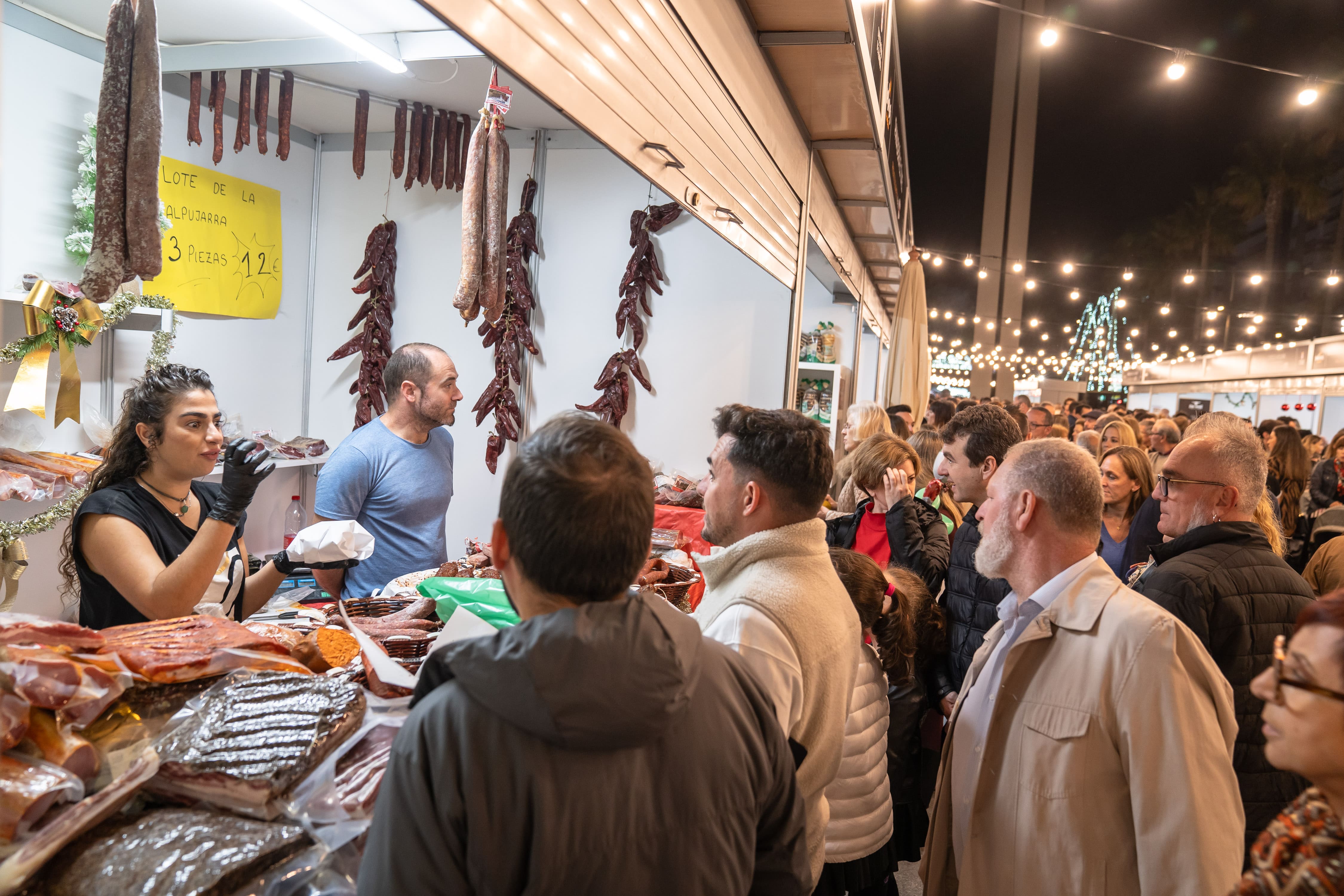 FERIA SABORES ALMERIA NAVIDAD EMBUTIDOS ALPUJARREÑOS