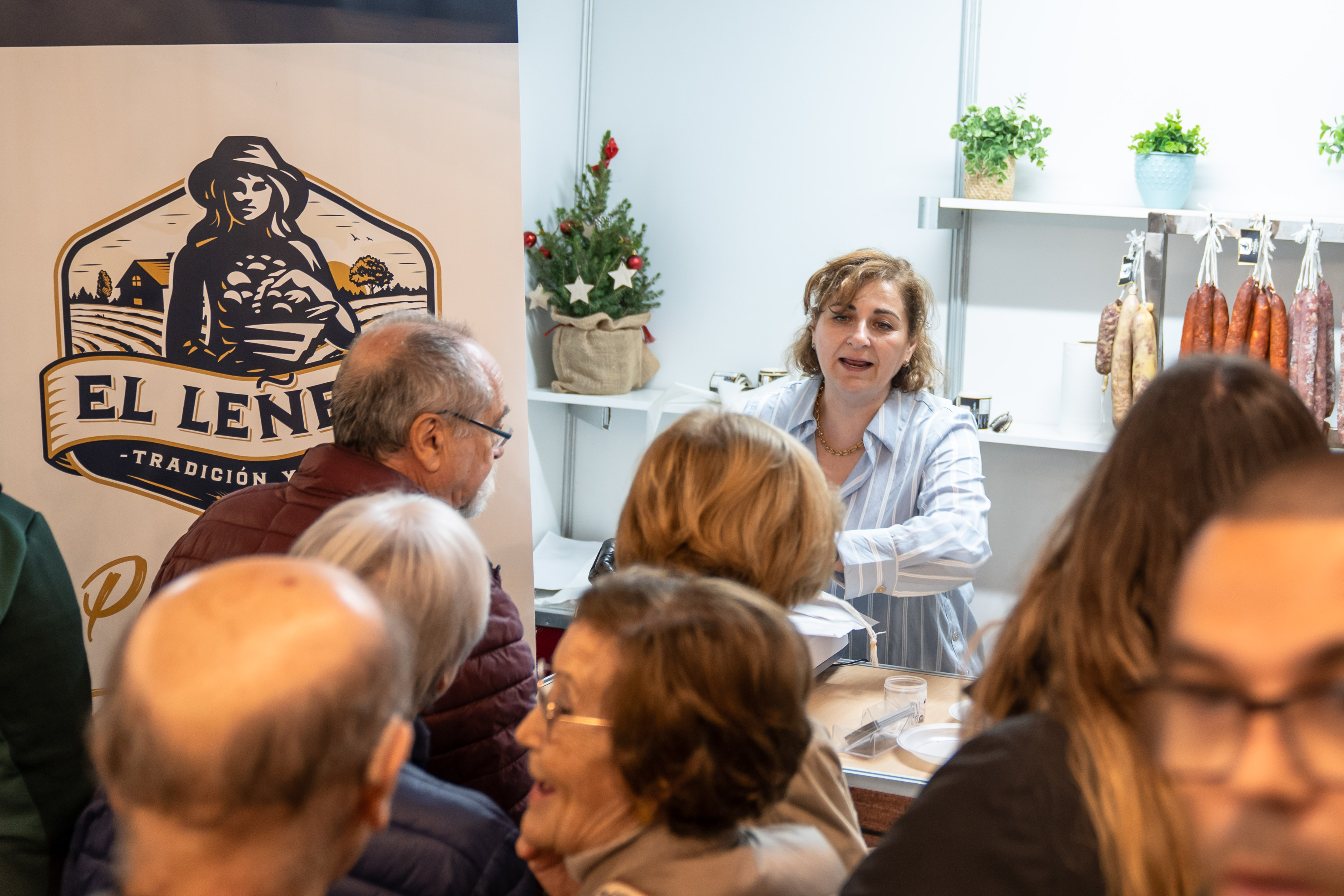 FERIA SABORES ALMERIA NAVIDAD EL LEÑERO