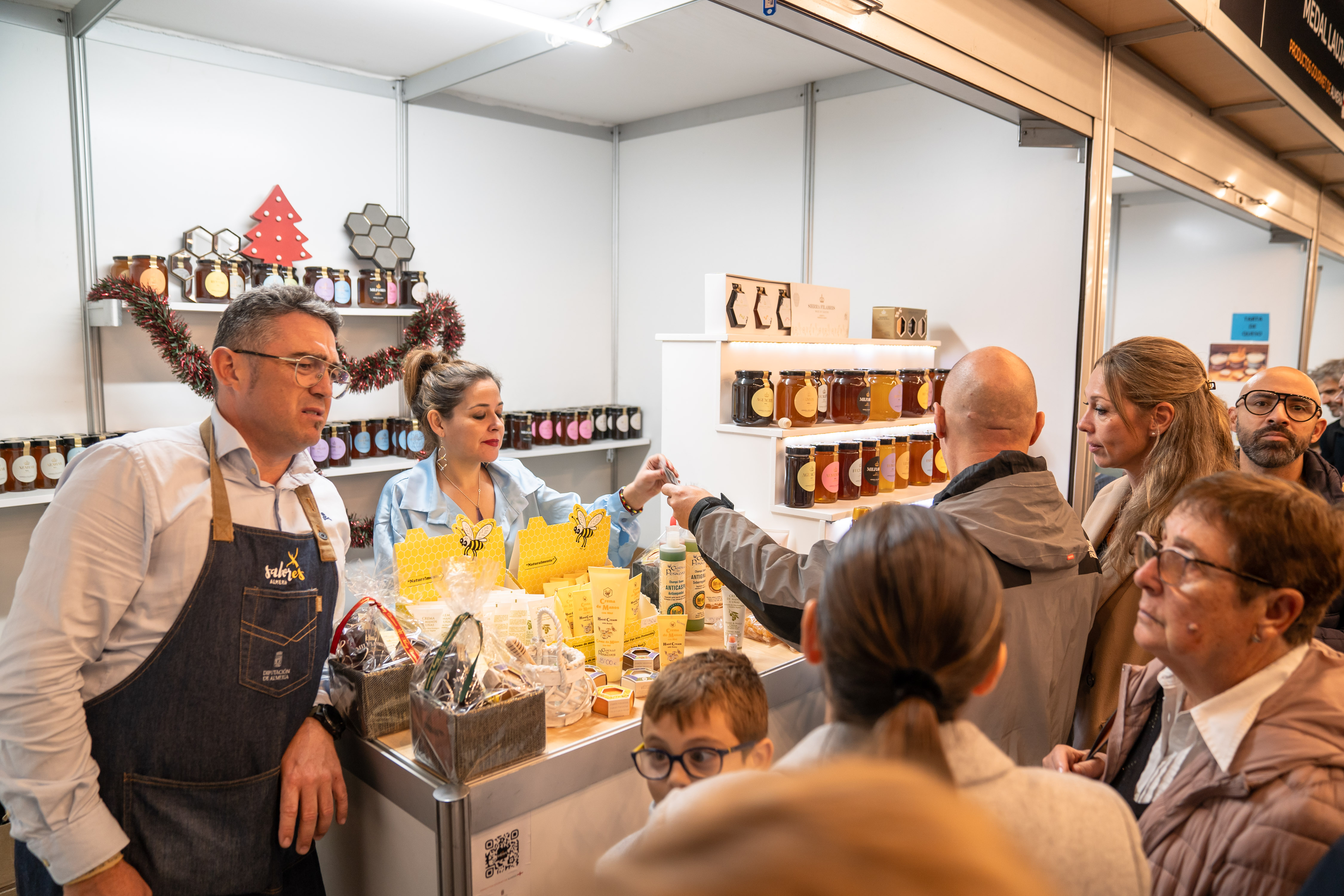 FERIA SABORES ALMERIA NAVIDAD MIEL SIERRA FILABRES