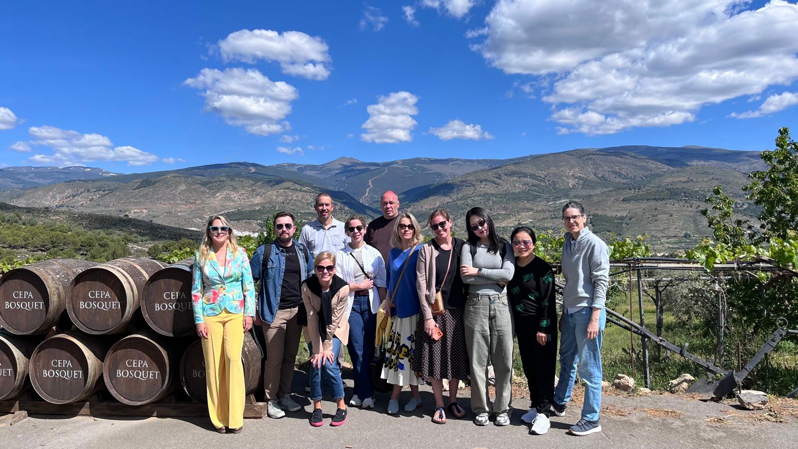 SABORES ALMERIA VISITA A CEPA BOSQUET