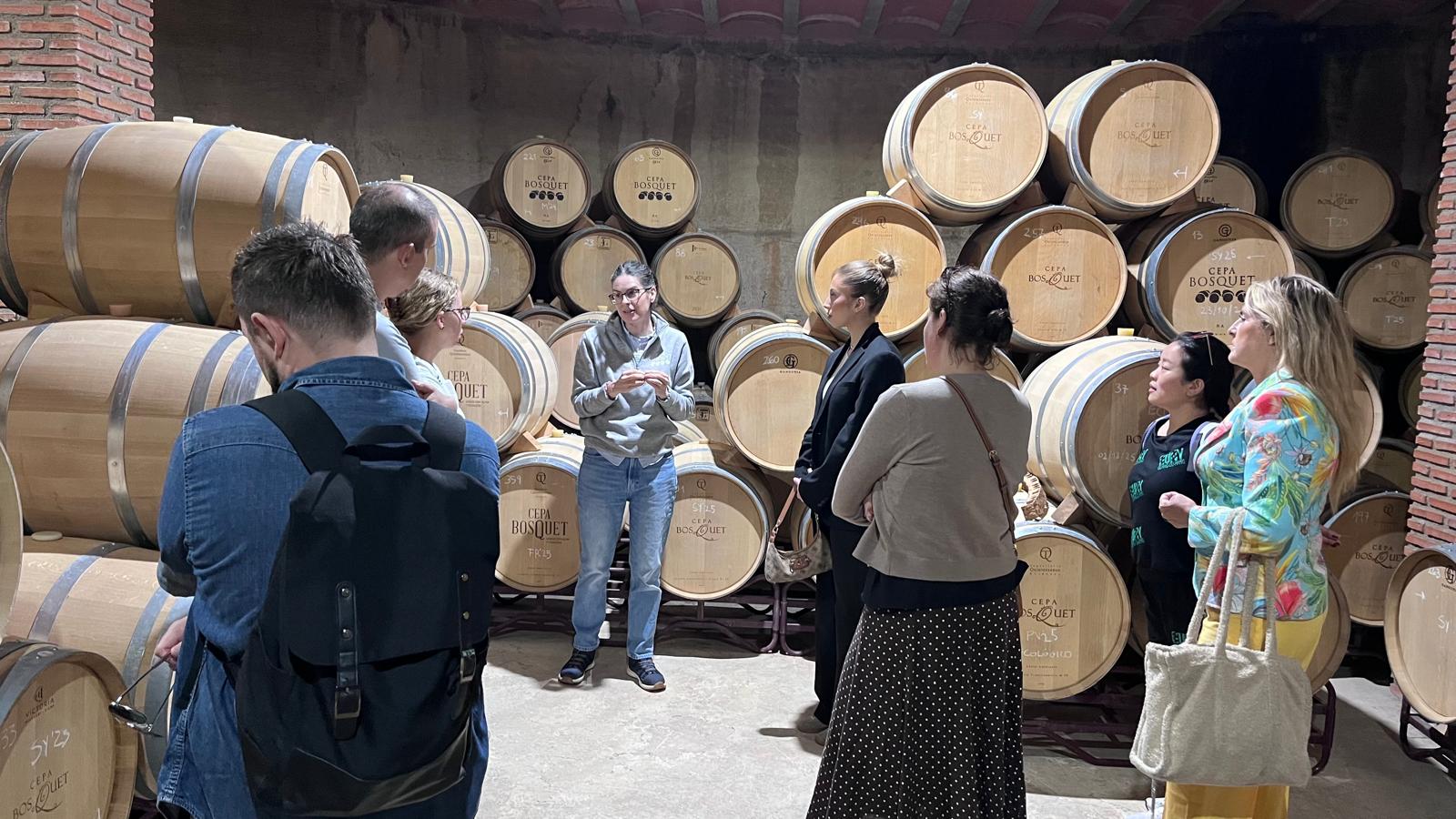 SABORES ALMERIA VISITA A CEPA BOSQUET