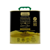 Aceite de oliva virgen extra Green olive del Desierto caja 4 Latas de 2,5L “CASTILLO DE TABERNAS”