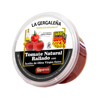 tomate natural rallado con aceite