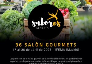 SABORES ALMERÍA PARTICIPA EN LA XXXVI EDICIÓN DEL SALÓN GOURMETS 2023