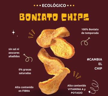 boniato chips