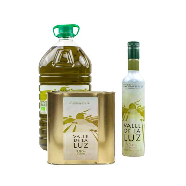 ACEITE DE OLIVA VIRGEN EXTRA ECOLÓGICO VALLE DE LUZ