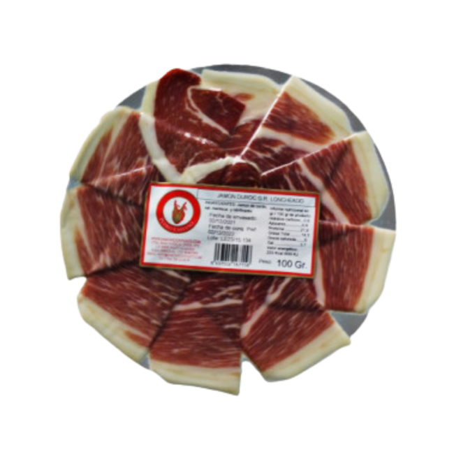 jamon duroc gran reserva loncheado 100g