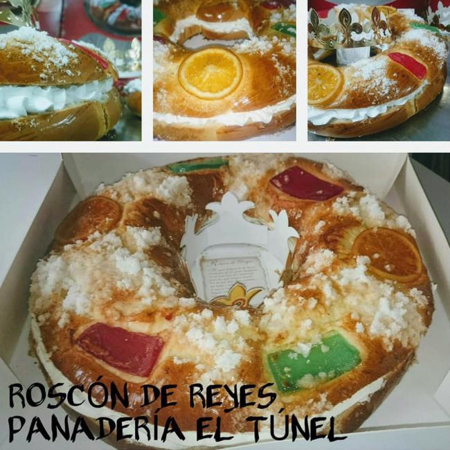 roscón de reyes panadería el Tunel