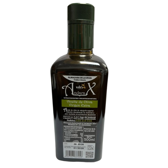 Botella de cristal AOVE 500ml